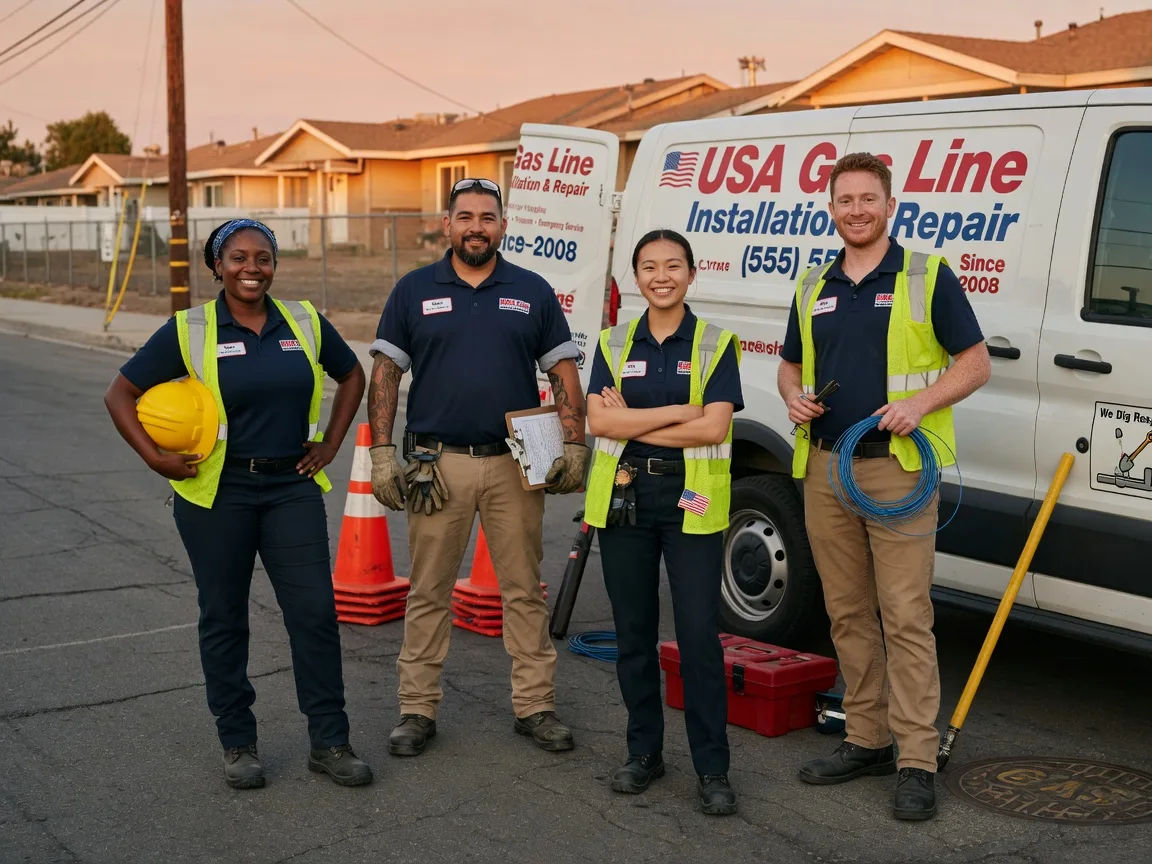 Gas Line Installation company in Schoolcraft, MI