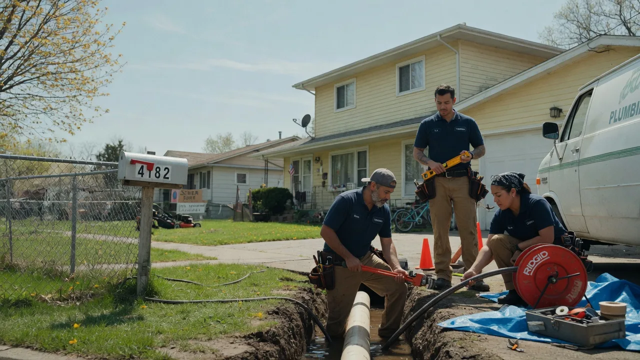 Gas Line Repair in Schoolcraft, MI near me